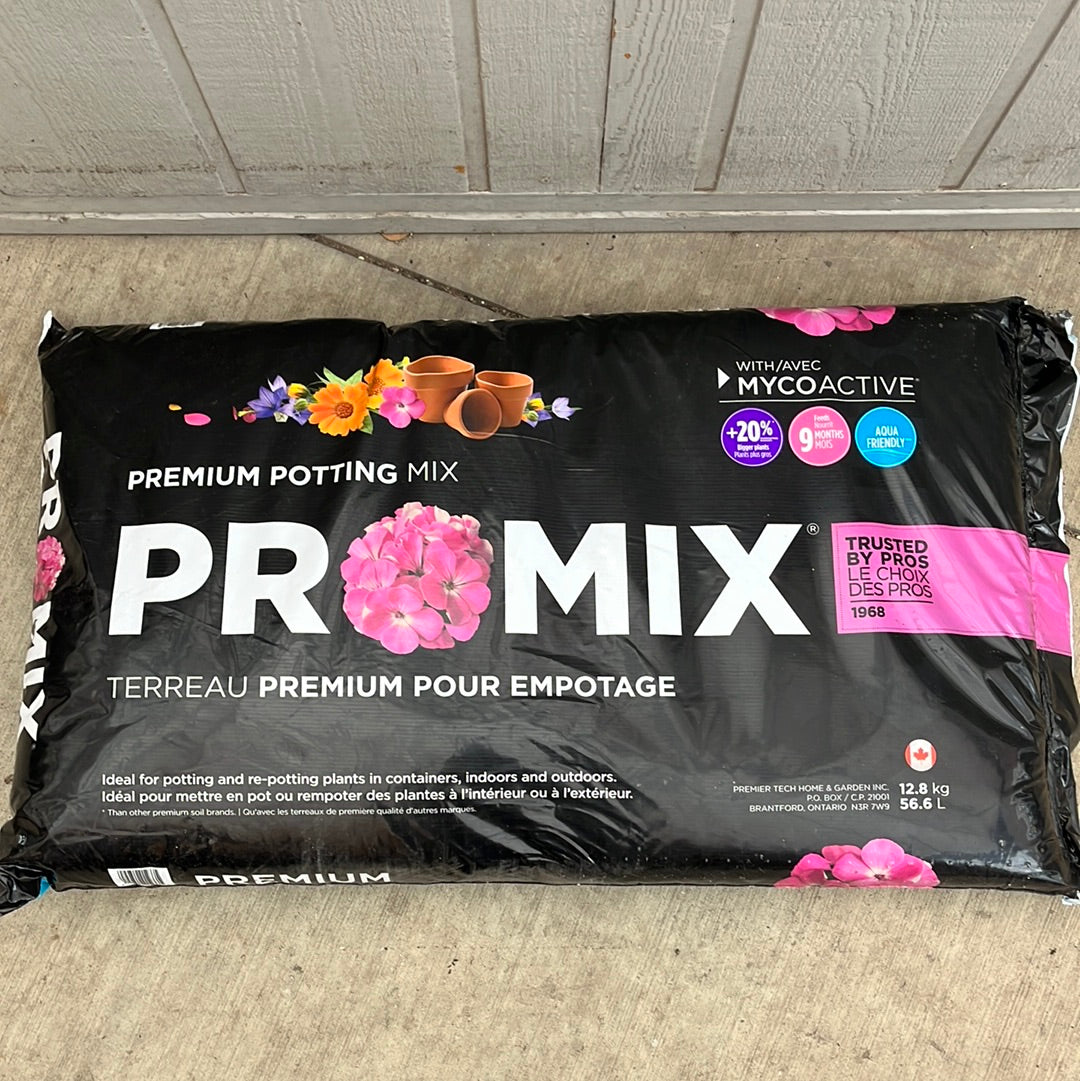pro mix premium potting mix Pro Mix Potting Mix 56.6L – The Greenery Garden Centre