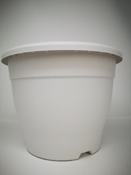 10.2" (26cm) White Pot