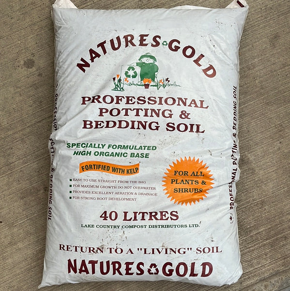 potting mix 40l Natures Gold Professional Potting & Bedding Soil 40L – The Greenery Garden Centre
